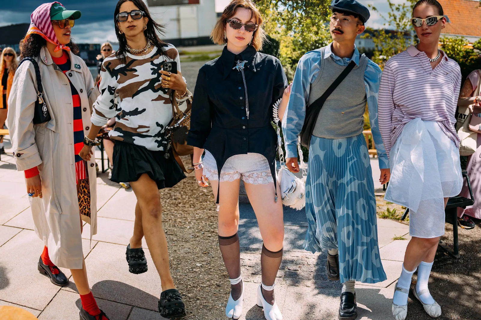 Street Style at the Spring 2025 Shows in Copenhagen Was All About Comfort, Camouflage, and Class-Ready Polos